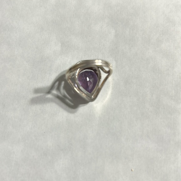 Amethyst in sterling silver - Picture 4 of 5